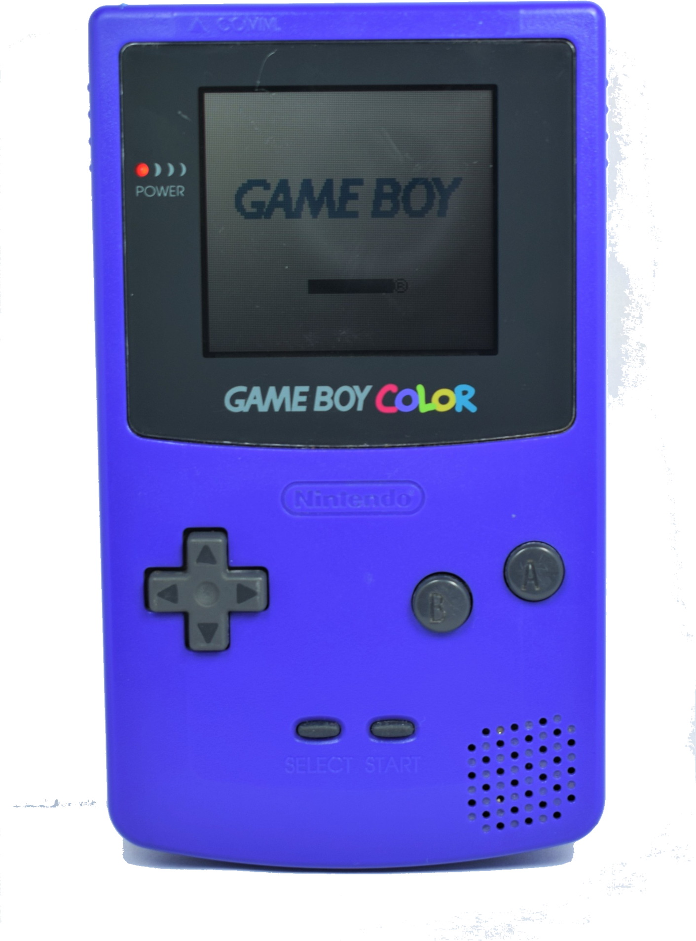 紫色のゲームボーイカラー携帯機 壁紙