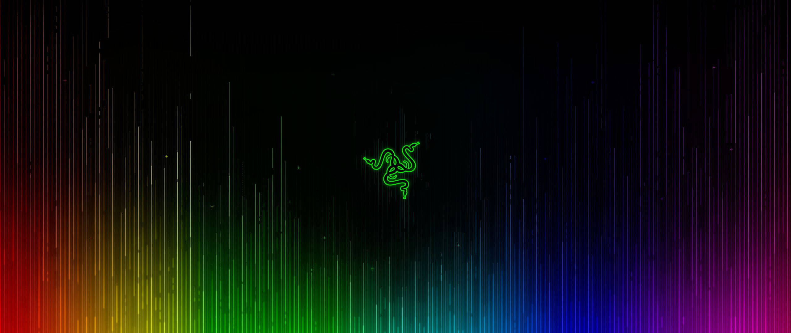 緑のRazerロゴ 壁紙