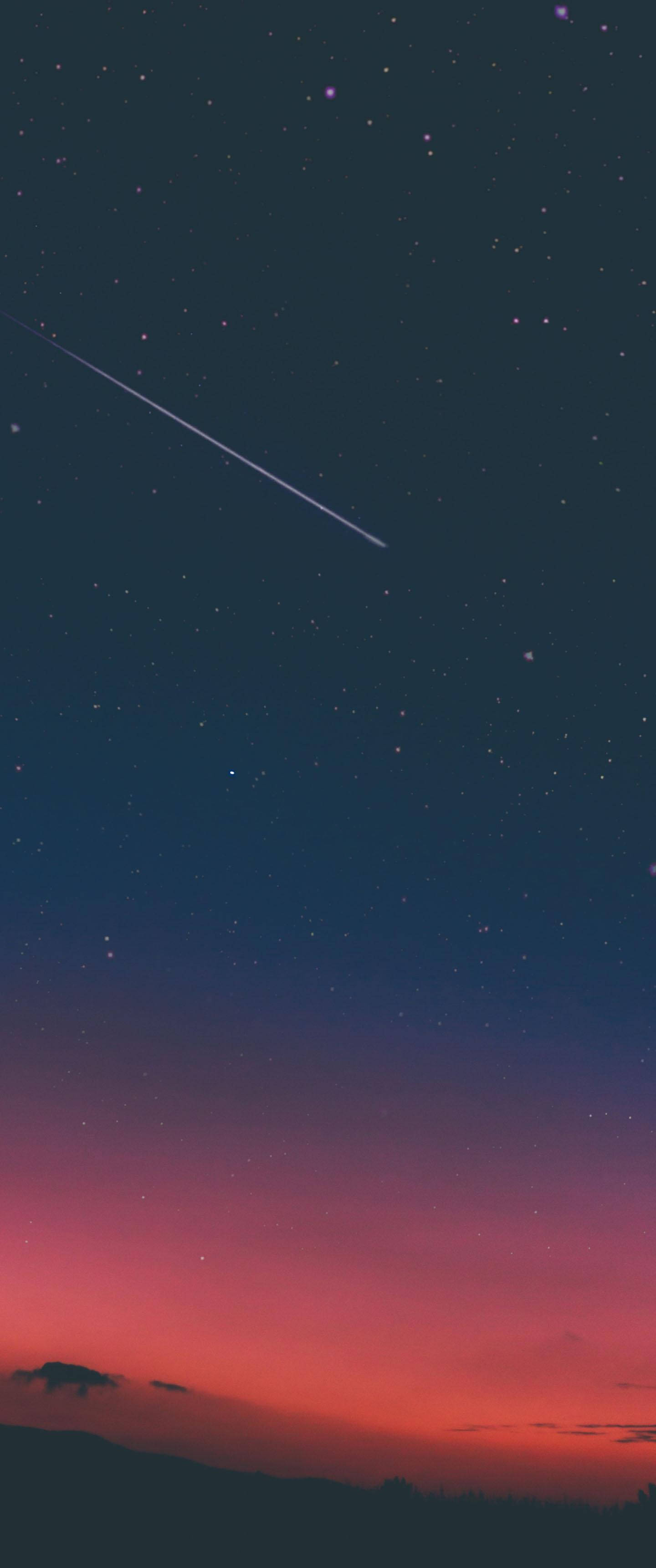 垂直に落ちる星 壁紙
