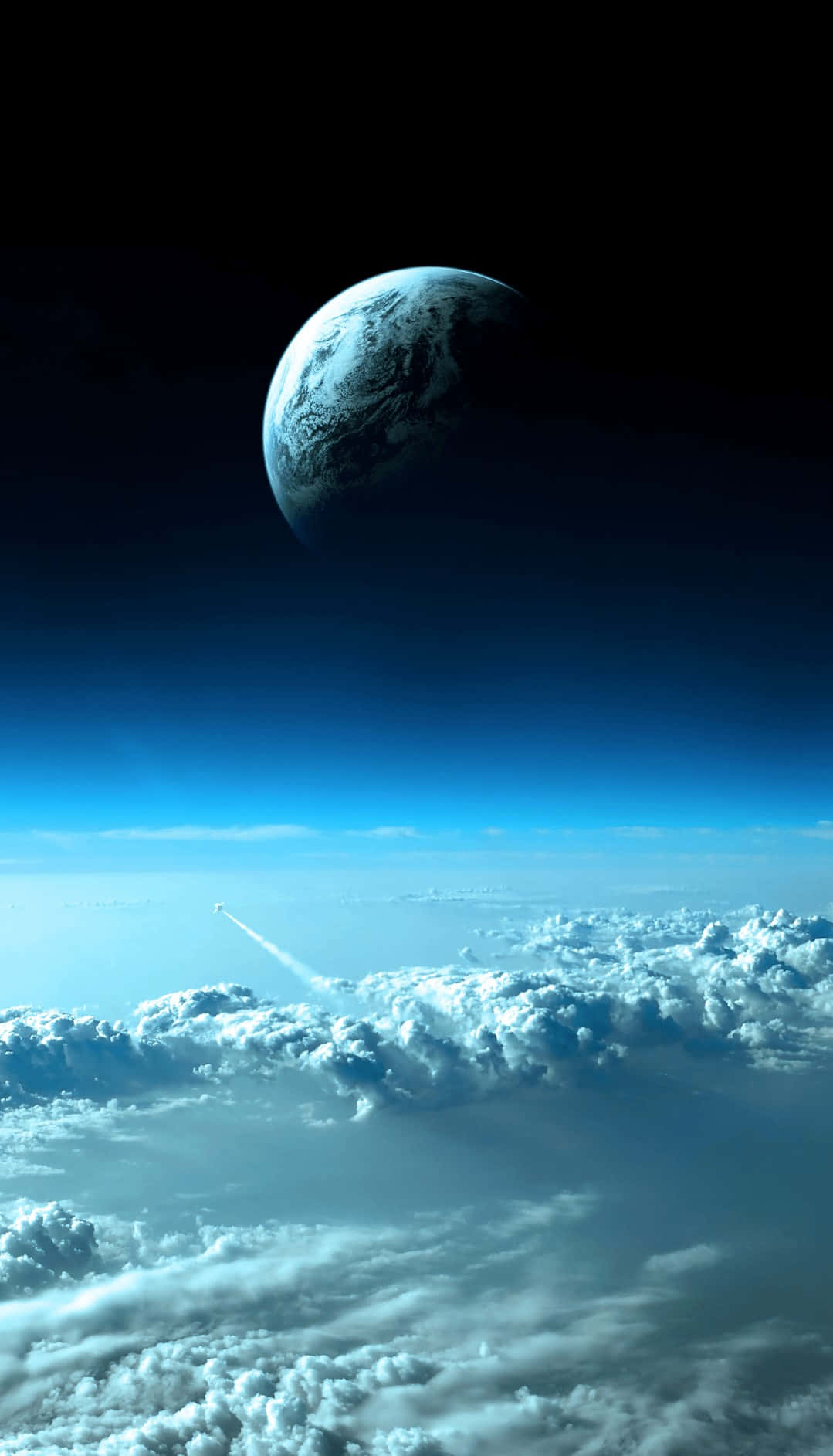 縦型モニター — 宇宙 GIF 壁紙