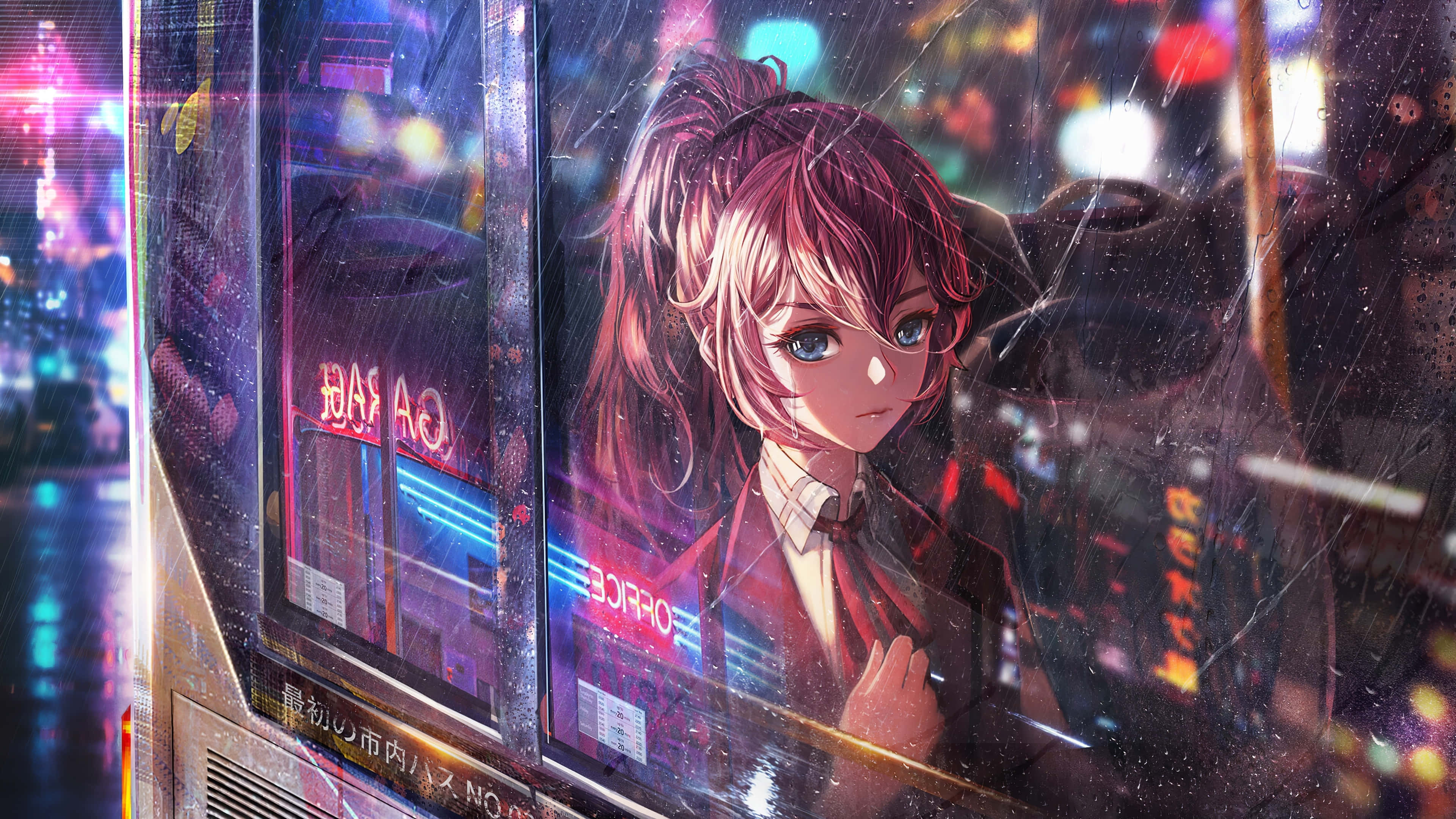 美しい4Kアニメ風景 壁紙