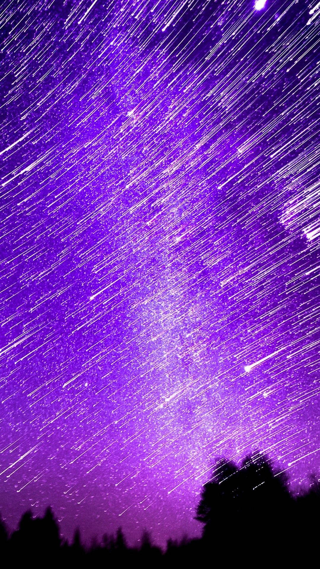 美しいiPhone用しし座流星群 壁紙