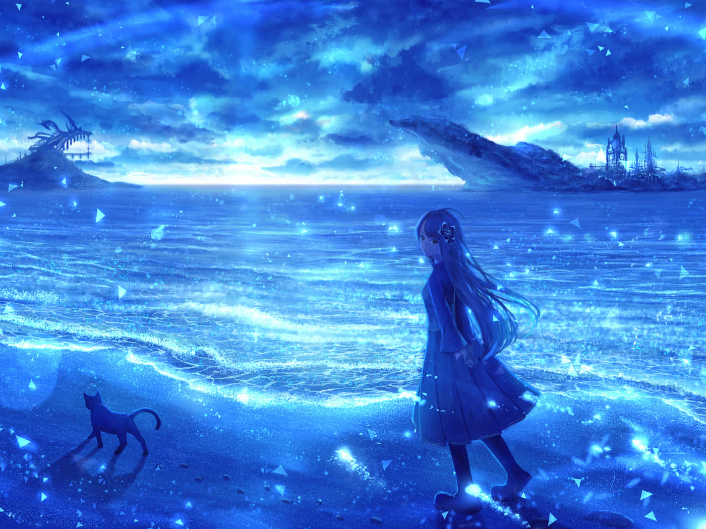 美しいアニメ風景 壁紙
