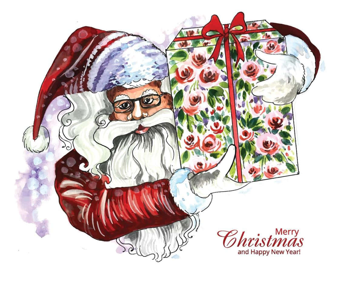 美しいクリスマスライトで祝う祝祭の季節 壁紙
