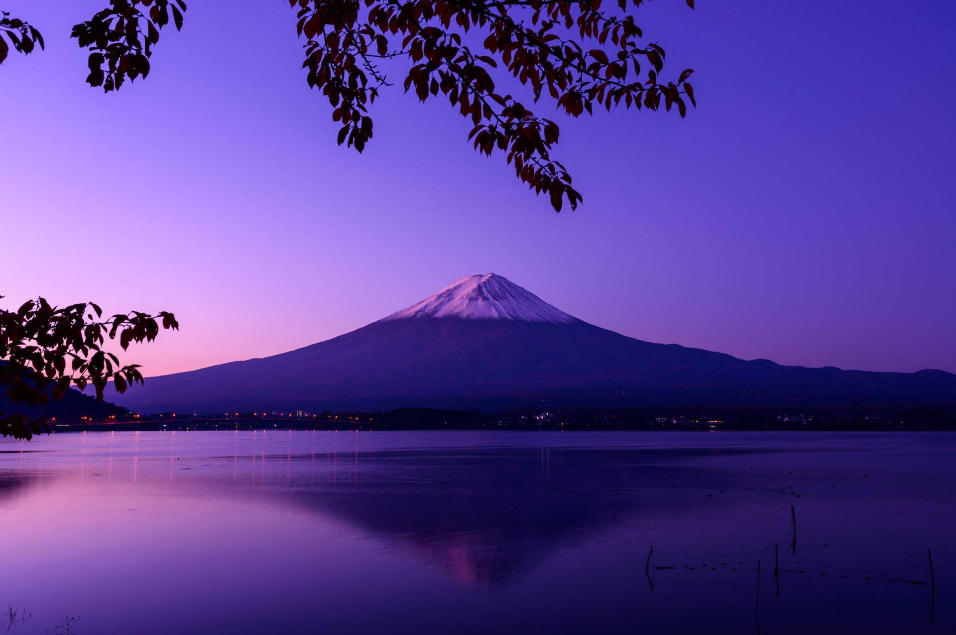 美しいクロームブック用 富士山