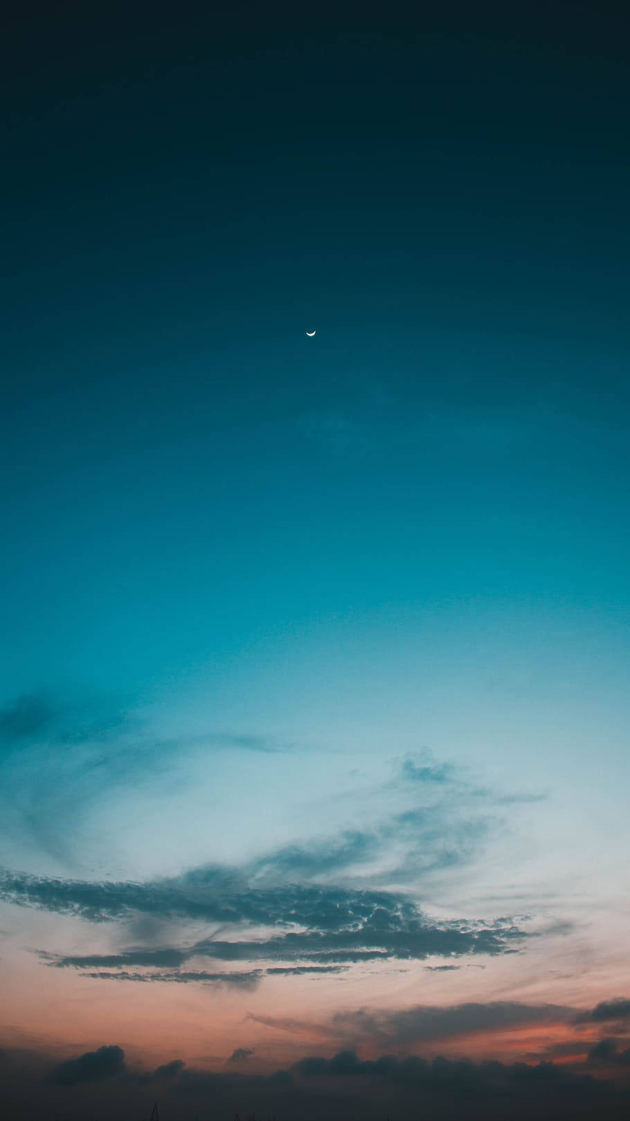 美しい夜空のグラデーション 壁紙