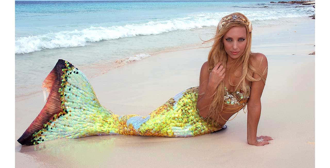 美しい本物のような人魚の画像 壁紙
