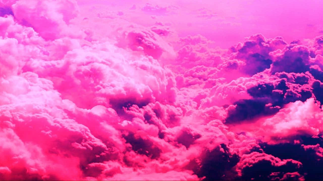 美しい空に浮かぶ雲の絶景 壁紙