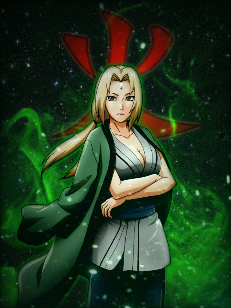 腕を組む綱手