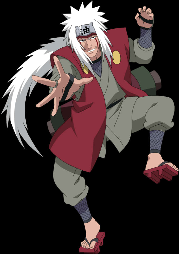 自来也 ナルト アニメキャラクター — アニメGIF 壁紙