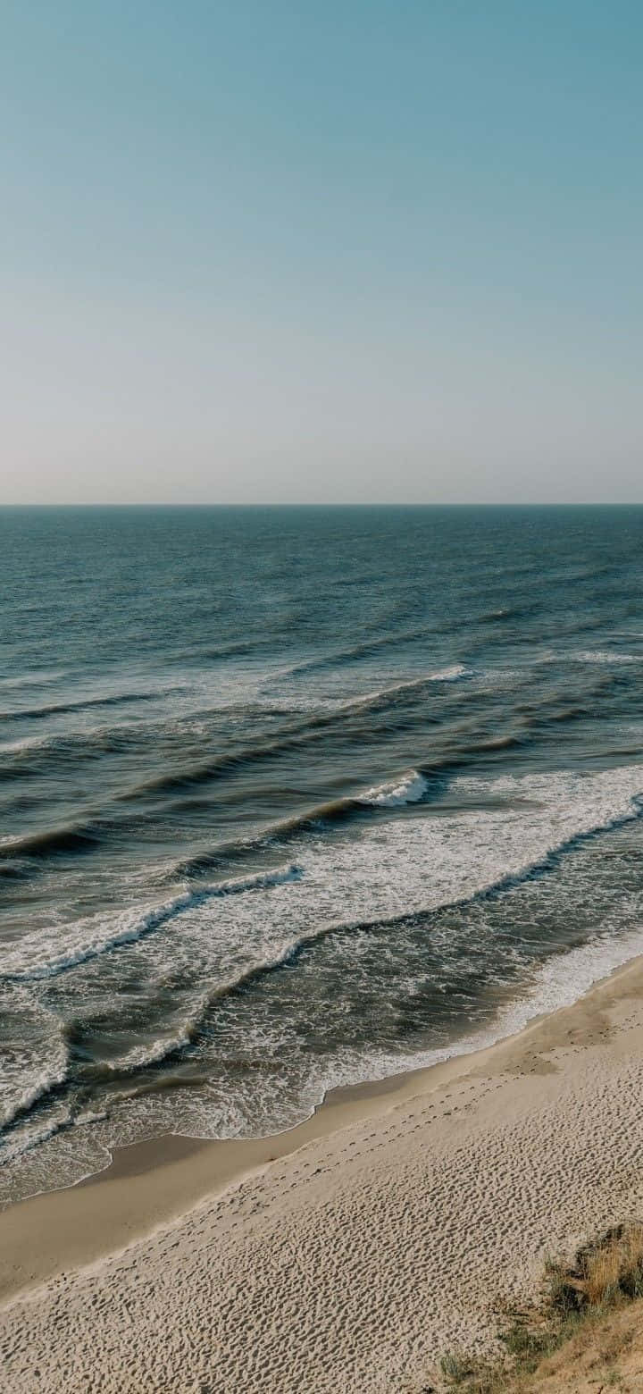 自然風景 青い海の画像 壁紙