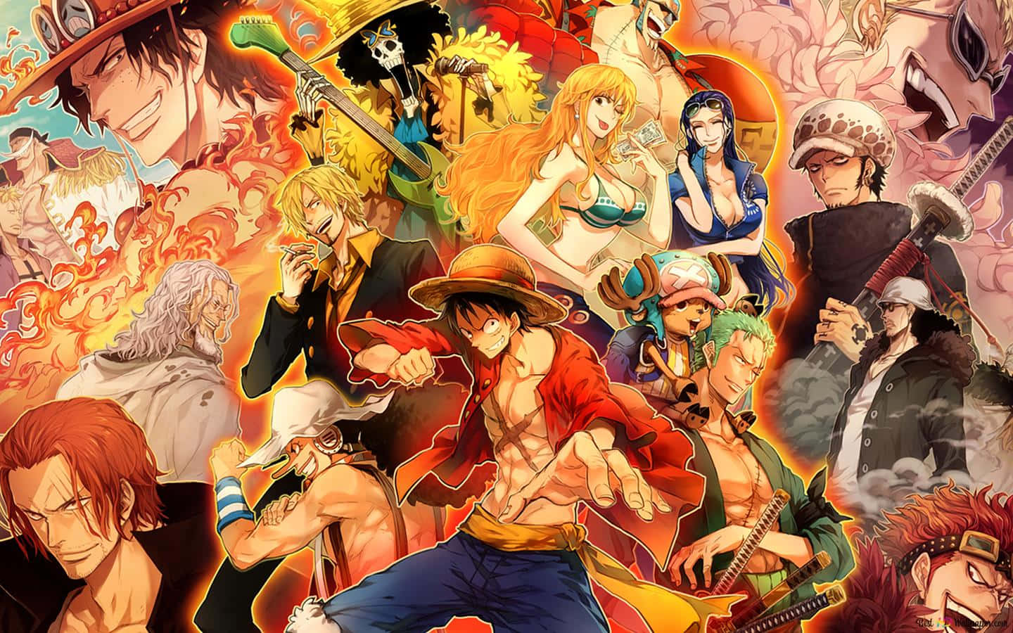 良いアニメワンピースポスター 壁紙