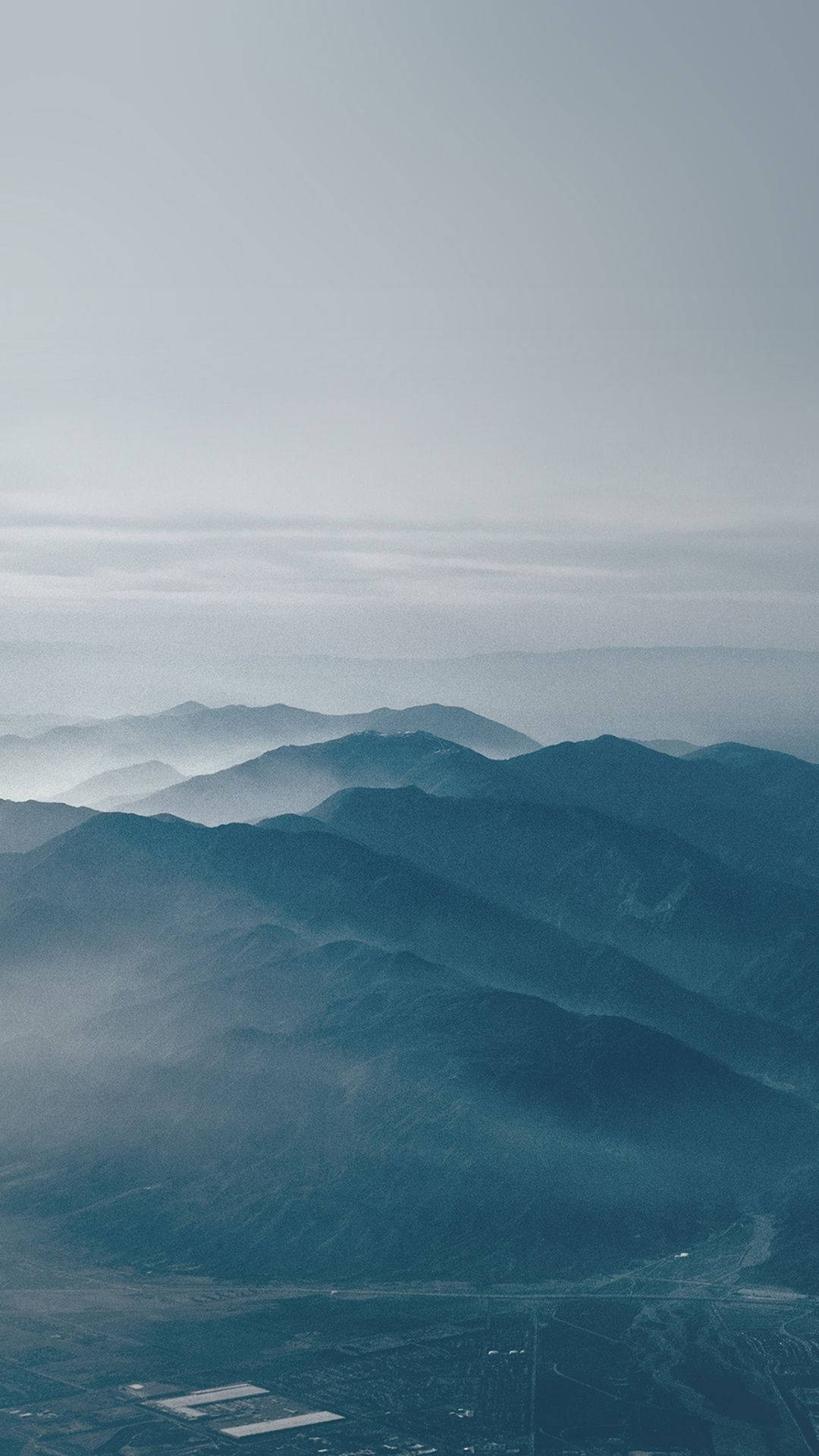 薄暗い空の眺め 壁紙
