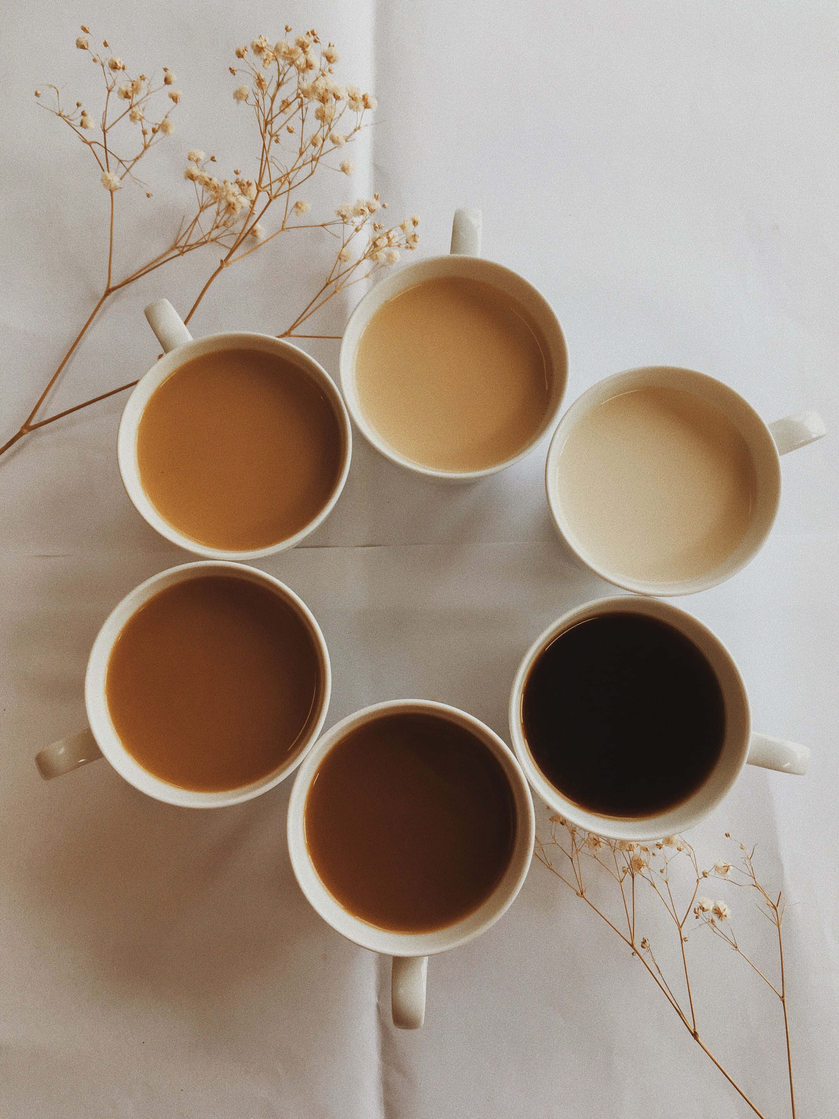 薄茶色の美学がもたらす温もりを楽しむ 壁紙