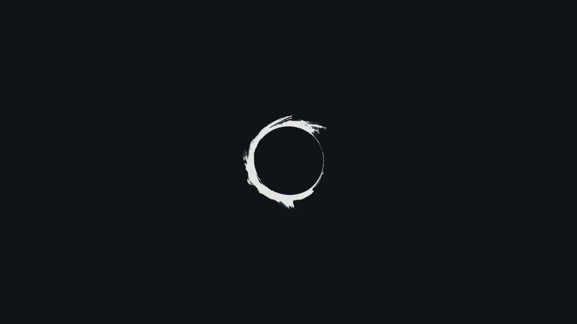 虚無の黒い円 壁紙