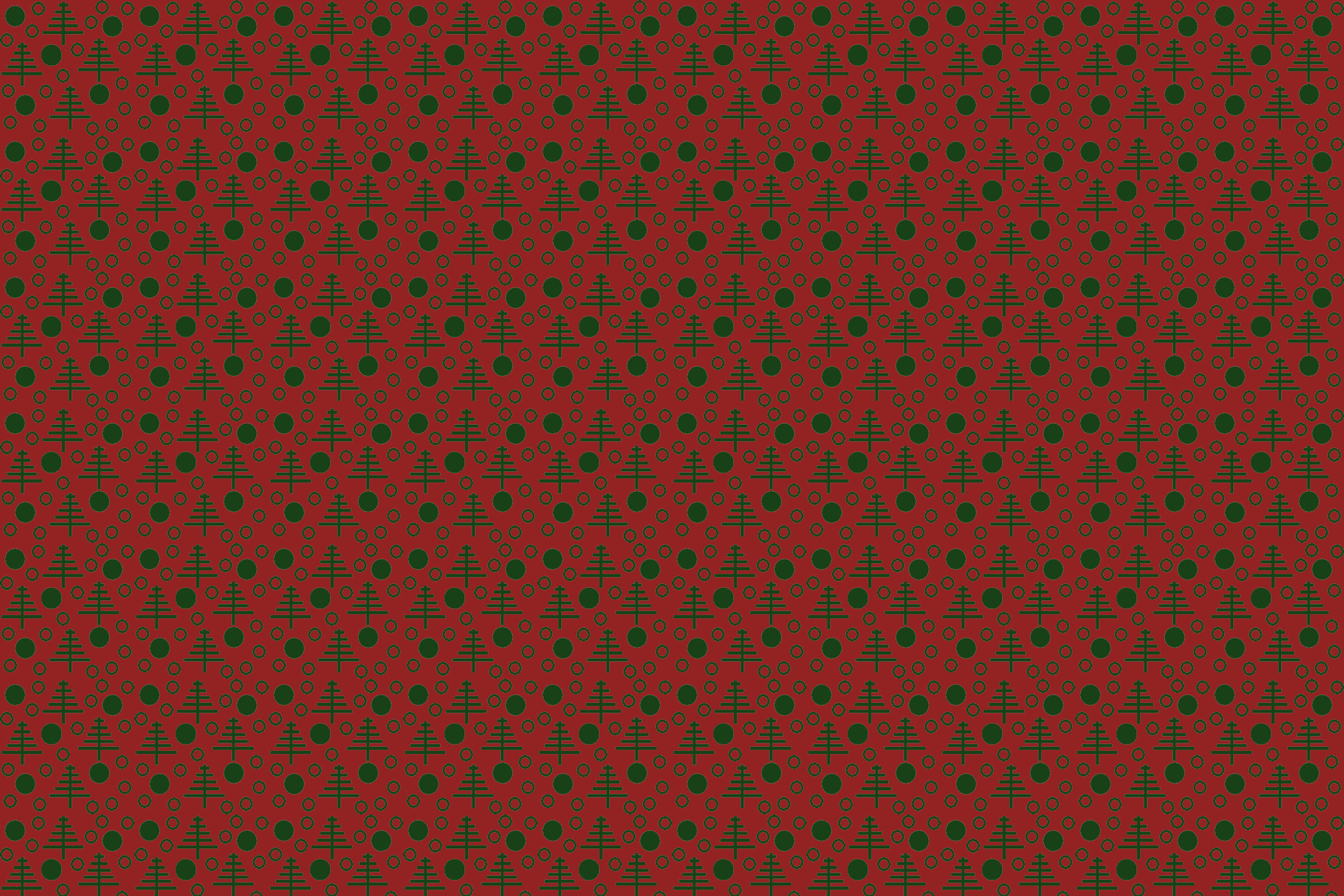 赤いクリスマスパターン 壁紙