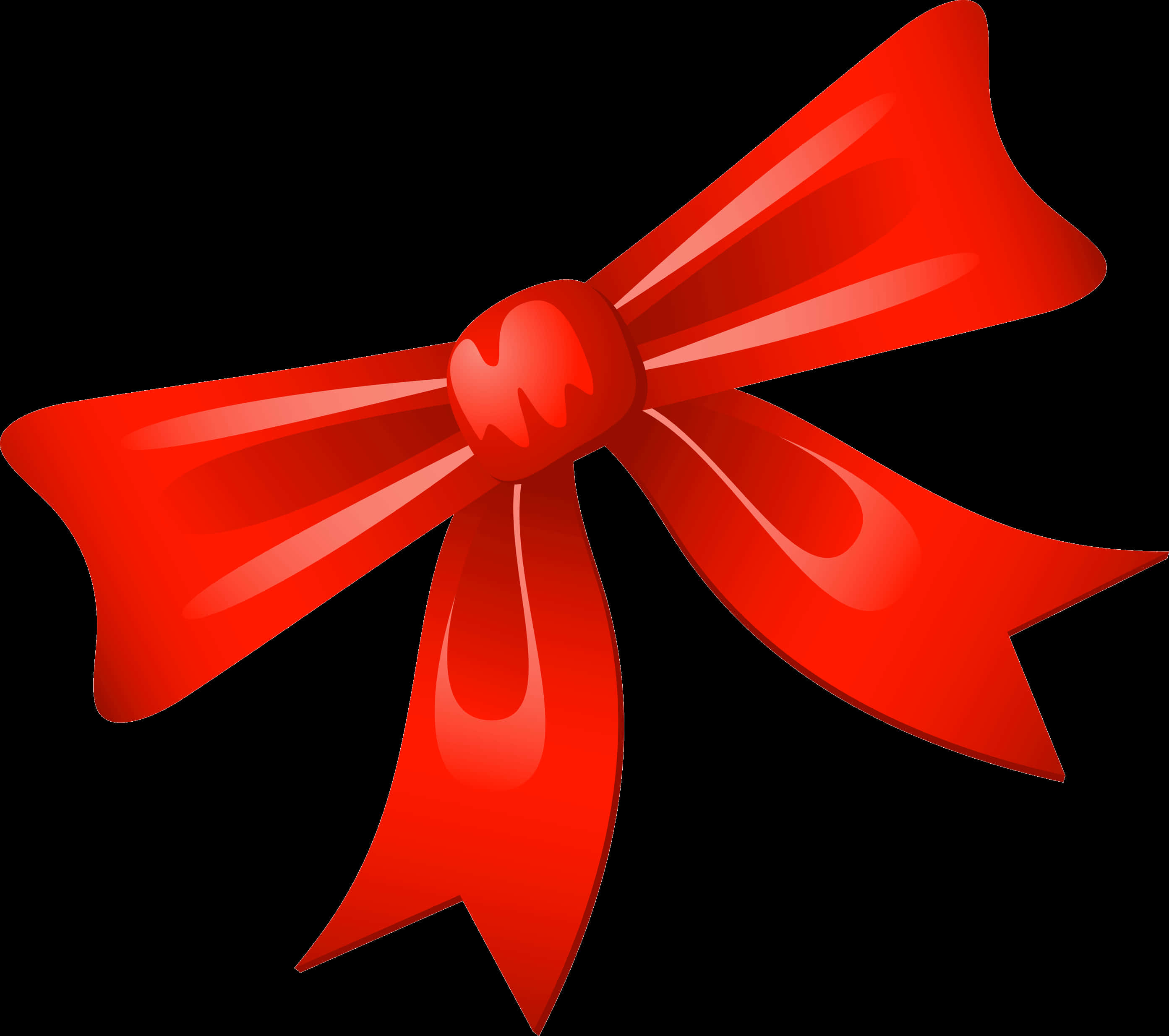 赤いクリスマスリボンのグラフィック 壁紙