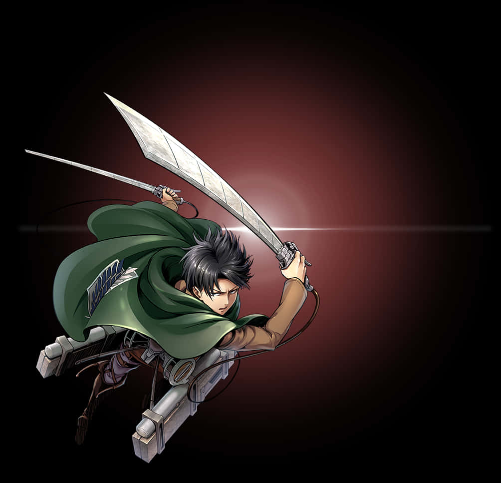 進撃の巨人キャラクター戦闘中 壁紙