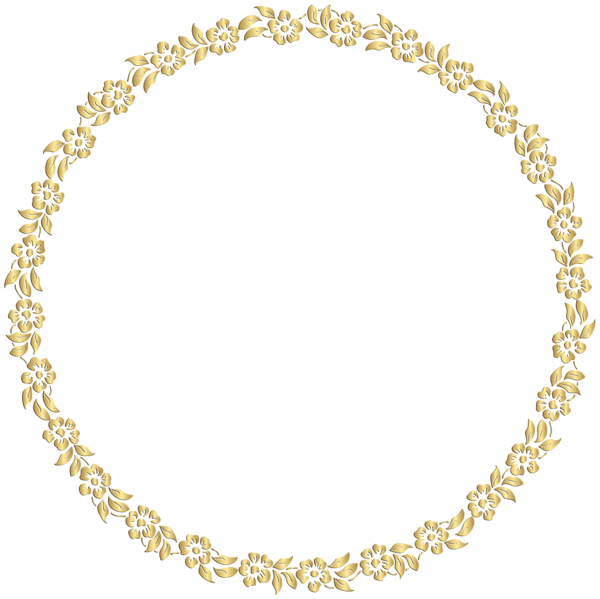 金色の花輪デザイン 壁紙