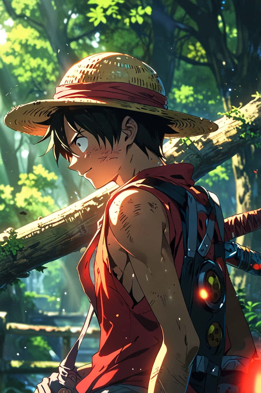 ルフィ4K、ルフィ、ワンピース4K、ワンピース、アニメ、アニメ美学、麦わらの一味 — ワンピース 4K GIF 壁紙