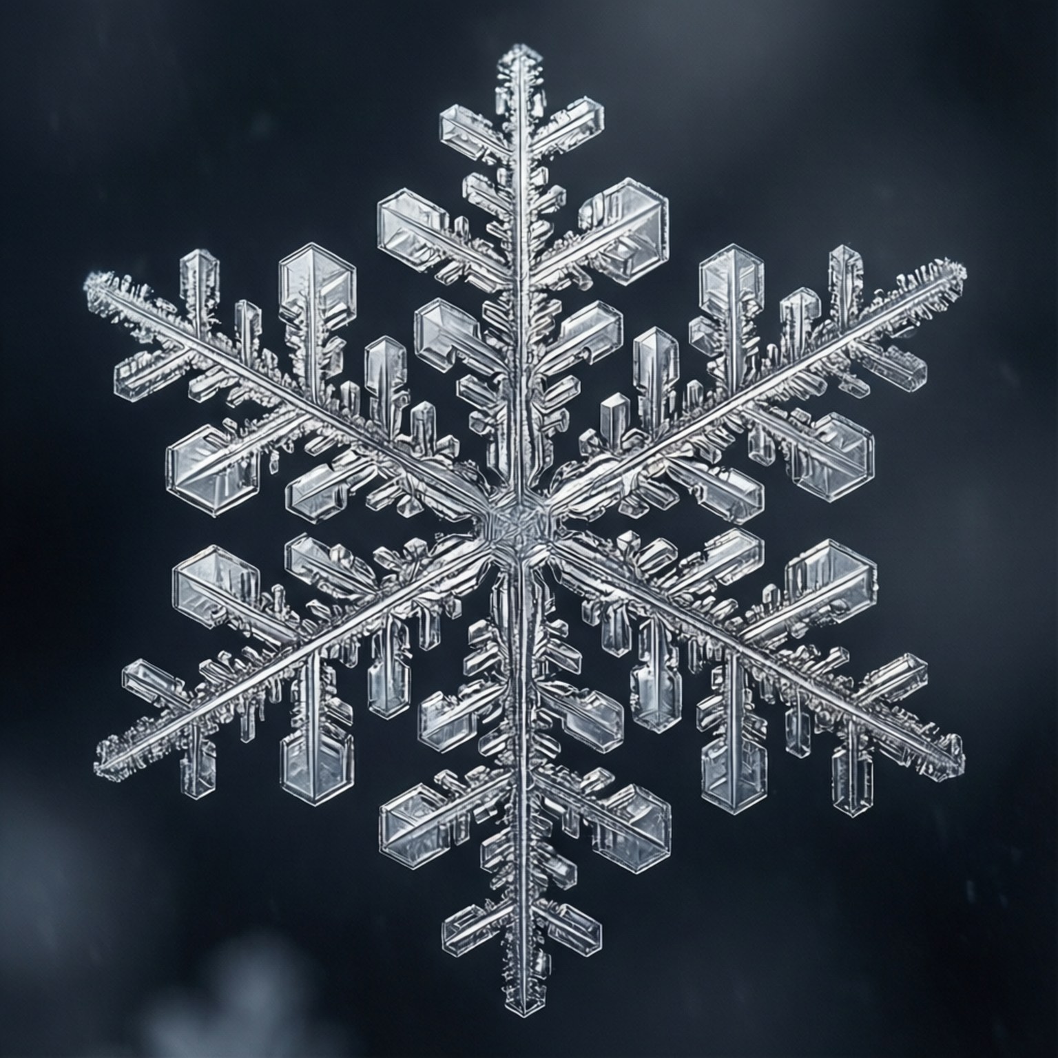 雪の結晶 壁紙