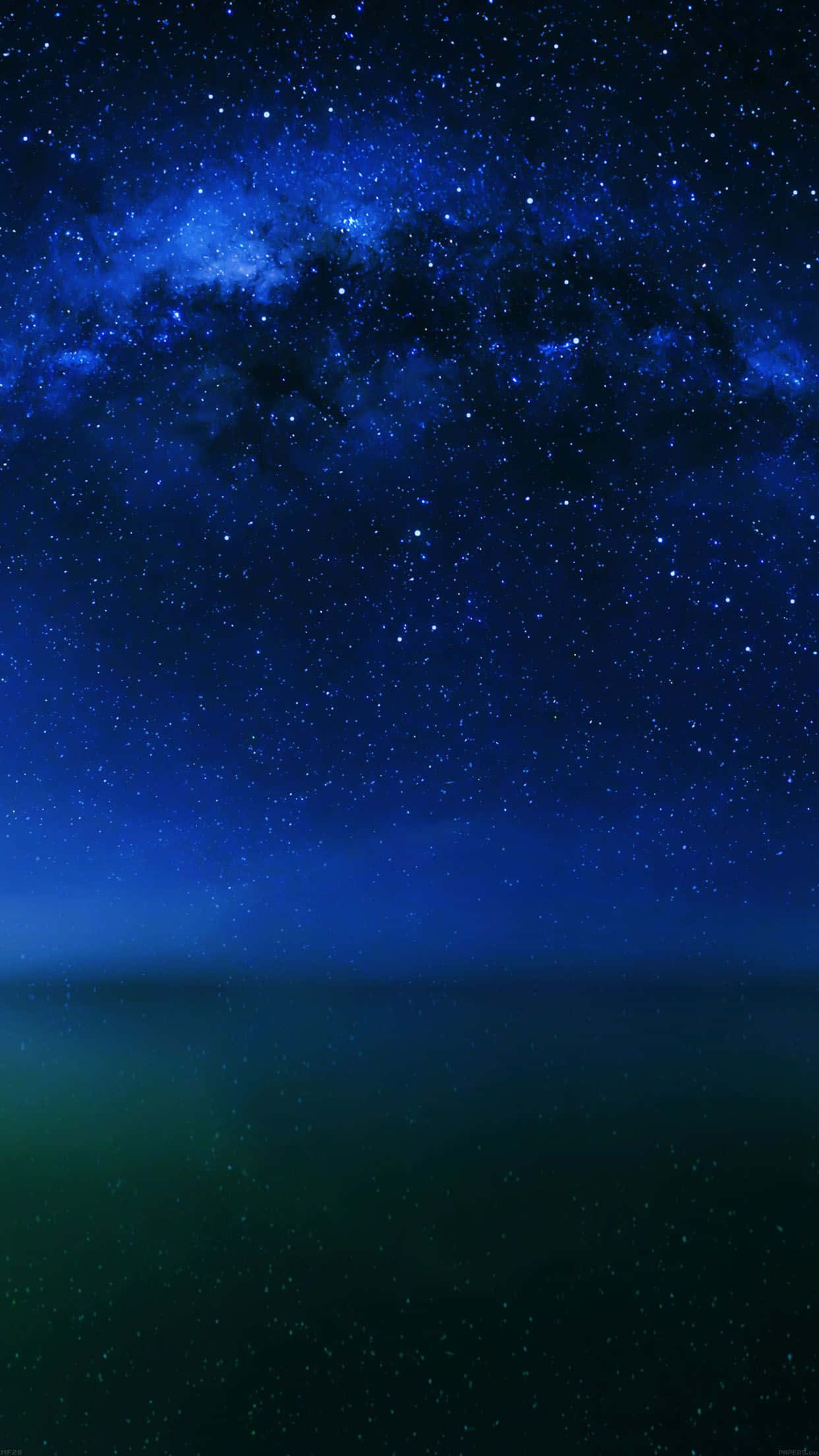 青い宇宙 iPhone 7 Plus ライブ 壁紙
