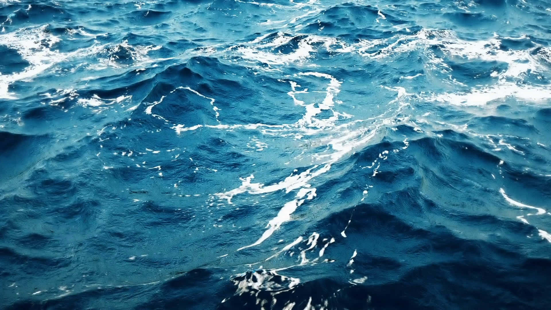 青い海の水の背景 壁紙