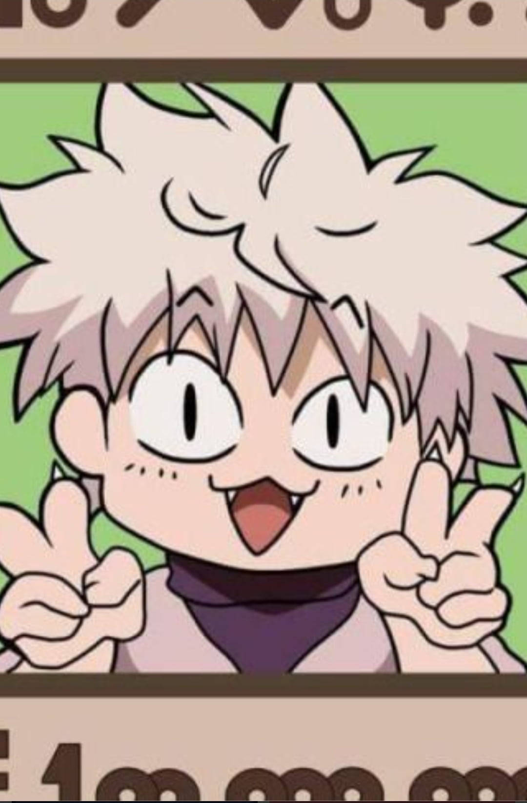 面白いハンター×ハンター キルア PFP アニメファンアート 壁紙