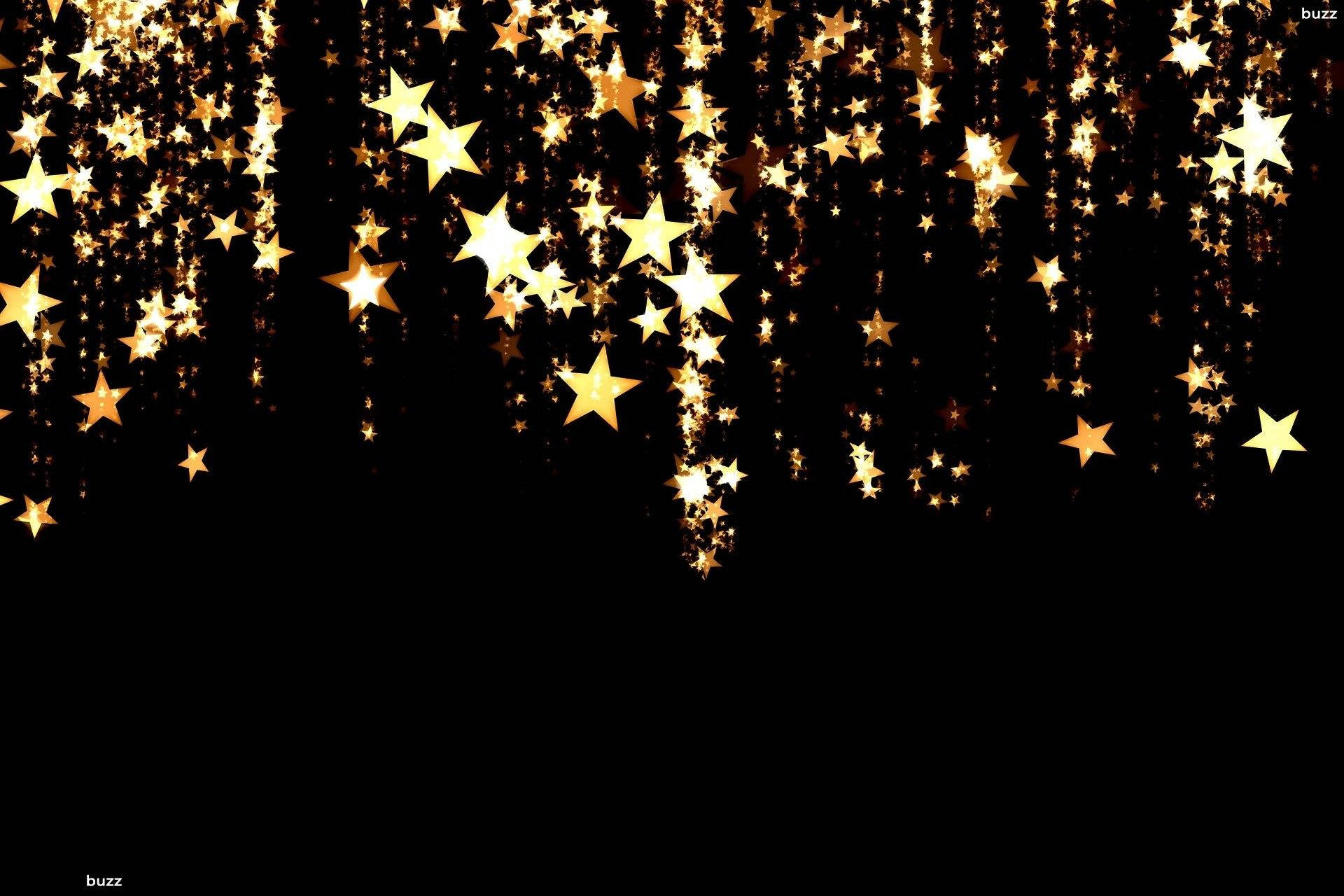 1920x1280 金色の星の壁紙