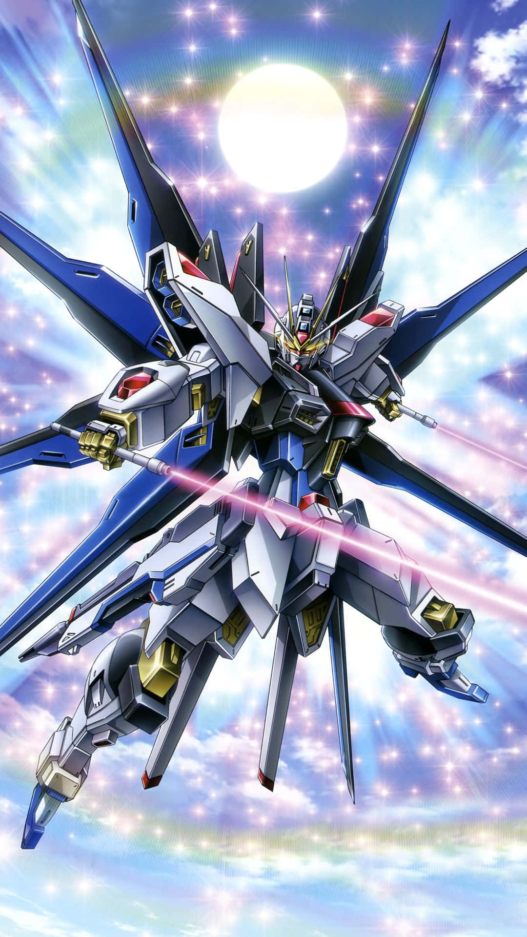驚くほどリアルに再現された、伝説のモビルスーツ・ガンダムがパイロットを守るために待機 壁紙