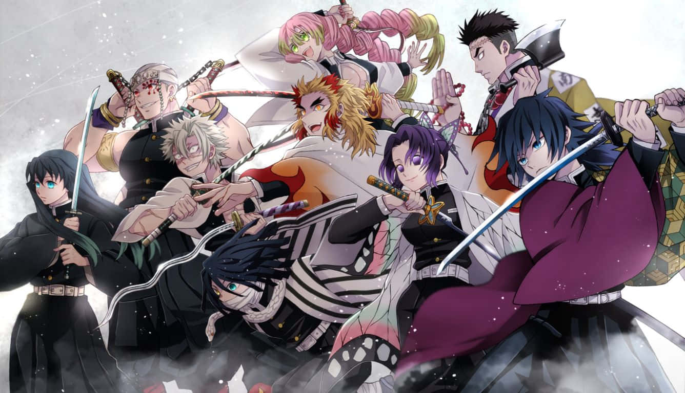 鬼滅の刃 アニメ 九柱 壁紙