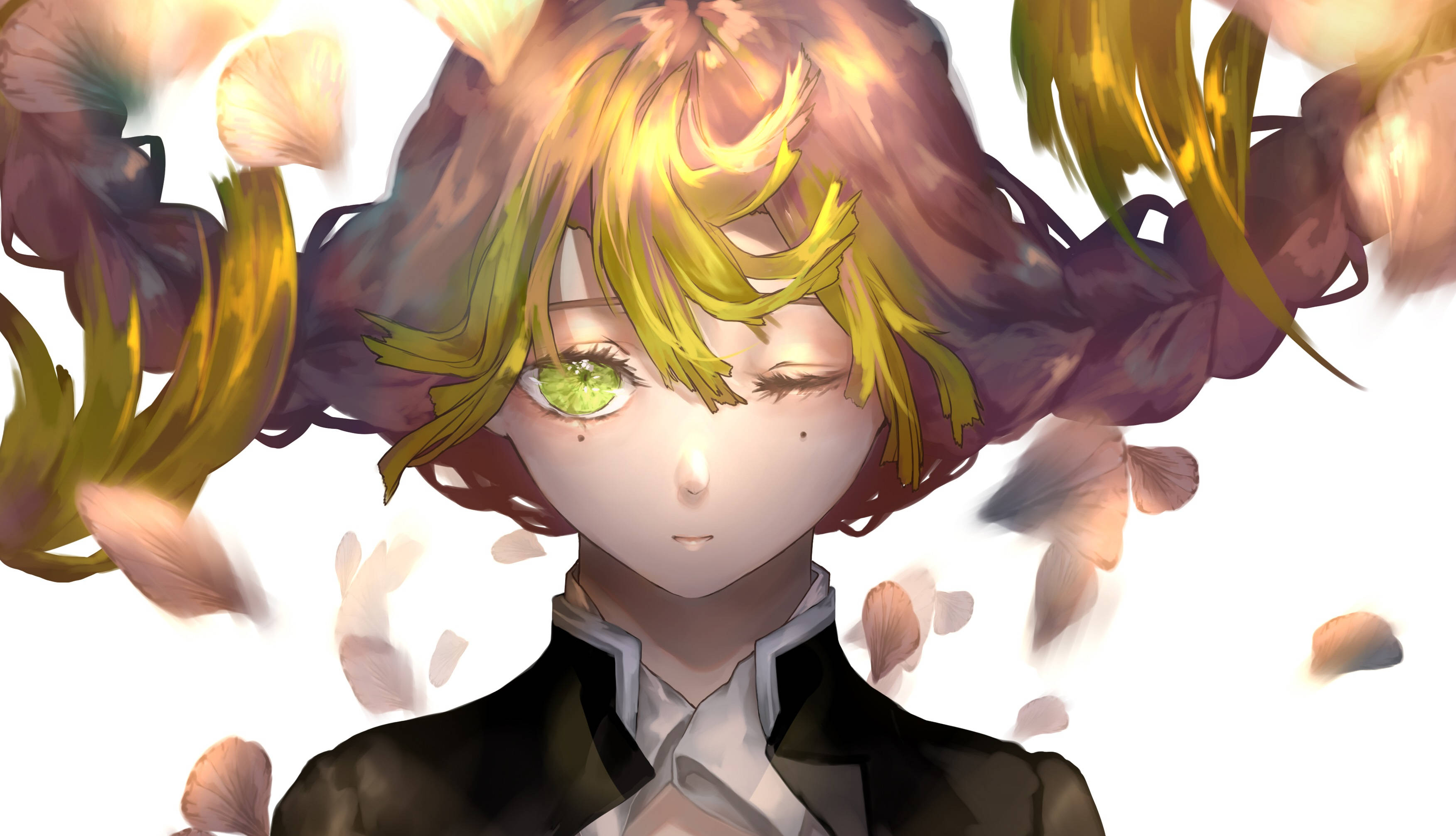 鬼滅の刃 善逸 4K ファンアート 壁紙