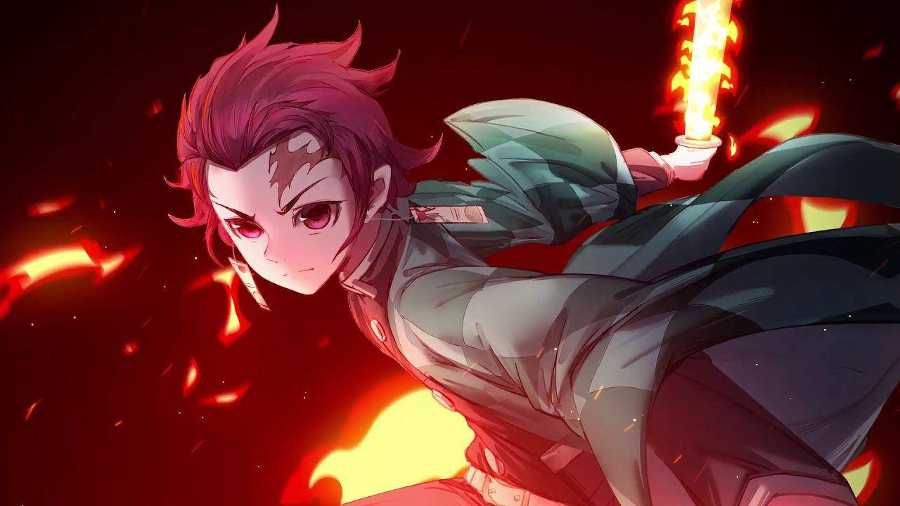 鬼滅の刃 炭治郎 火 壁紙