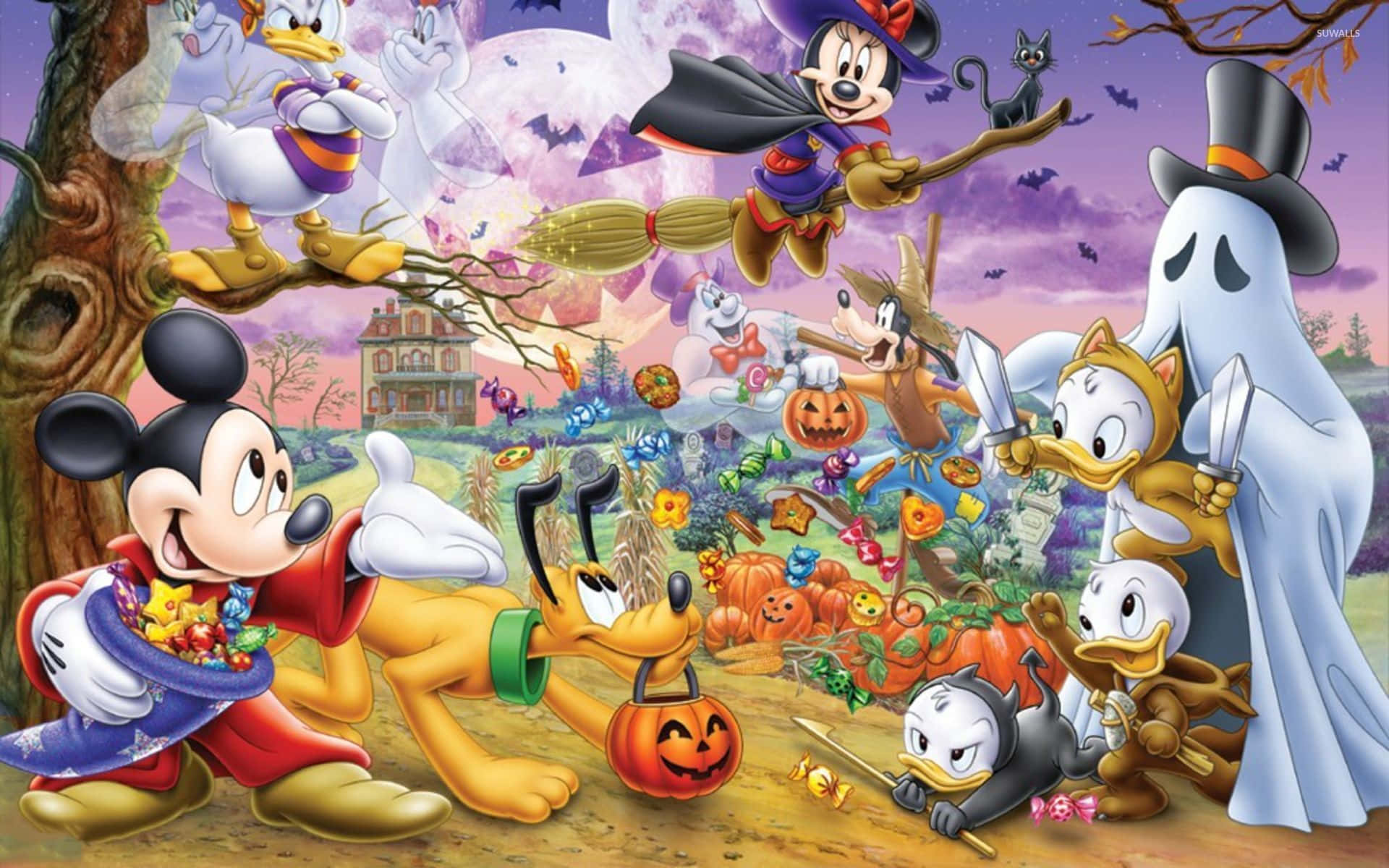魅惑のディズニーハロウィンナイト 壁紙