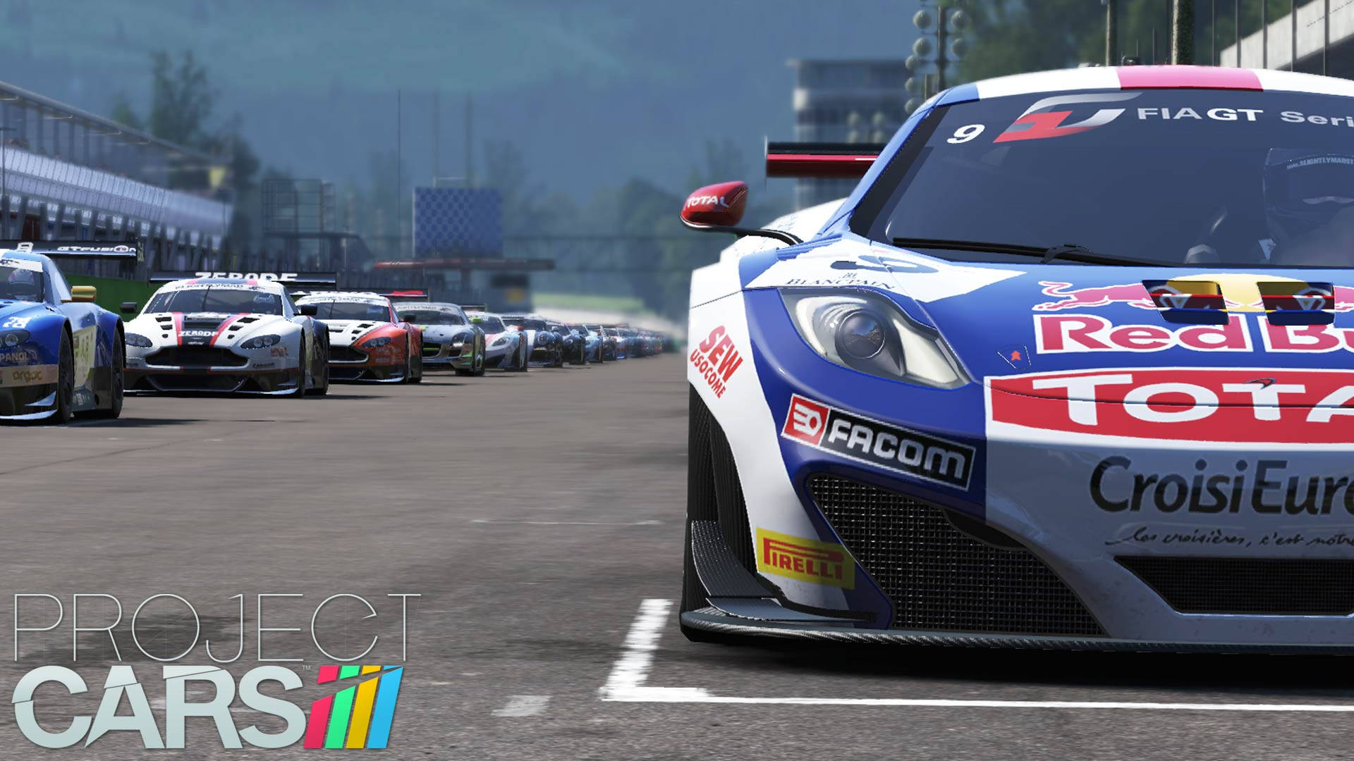 魅惑のマクラーレンMP4-12C GT3（Project Carsより） 壁紙