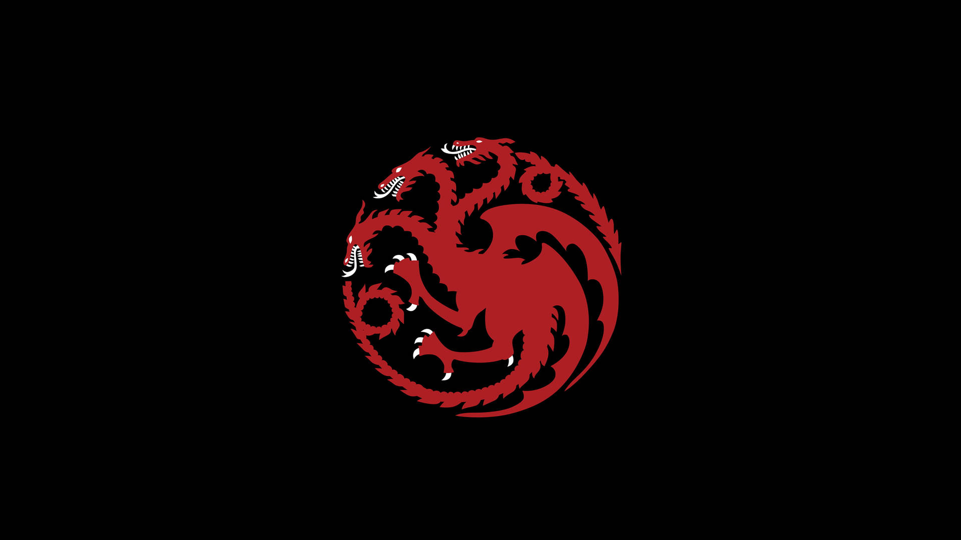 iPhone用三つ首ドラゴンロゴ — ゲーム・オブ・スローンズ GIF 壁紙