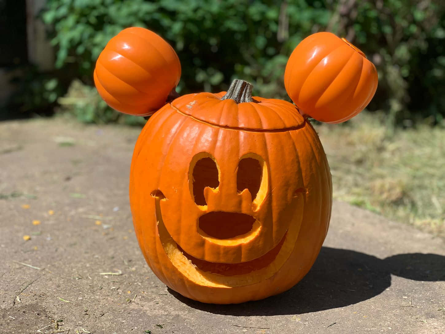 魅惑の光るハロウィンかぼちゃ 壁紙