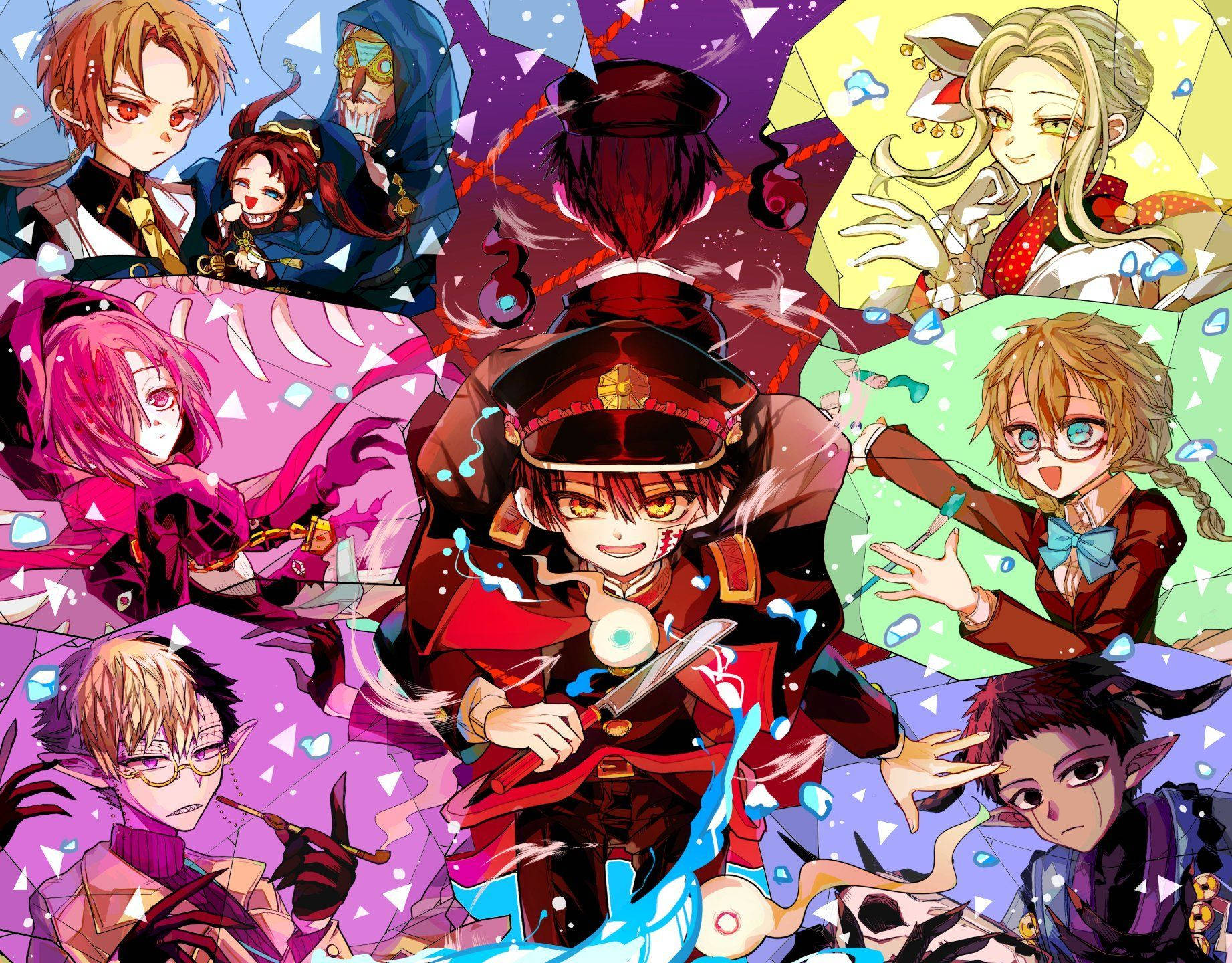 魅惑の花子くんデスクトップキャラクター 壁紙