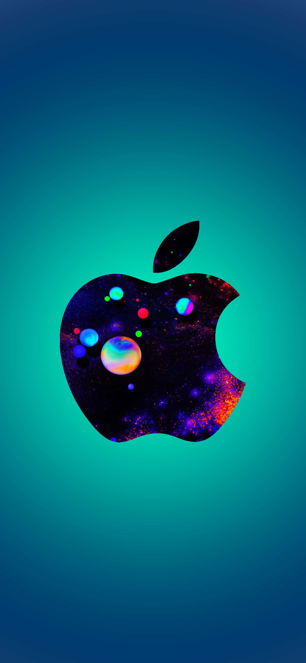 魅惑的なカラフルボケのApple iPhone HD壁紙 壁紙