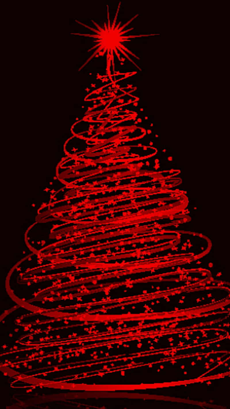 魔法のような赤いクリスマスで喜びを広げよう！ 壁紙