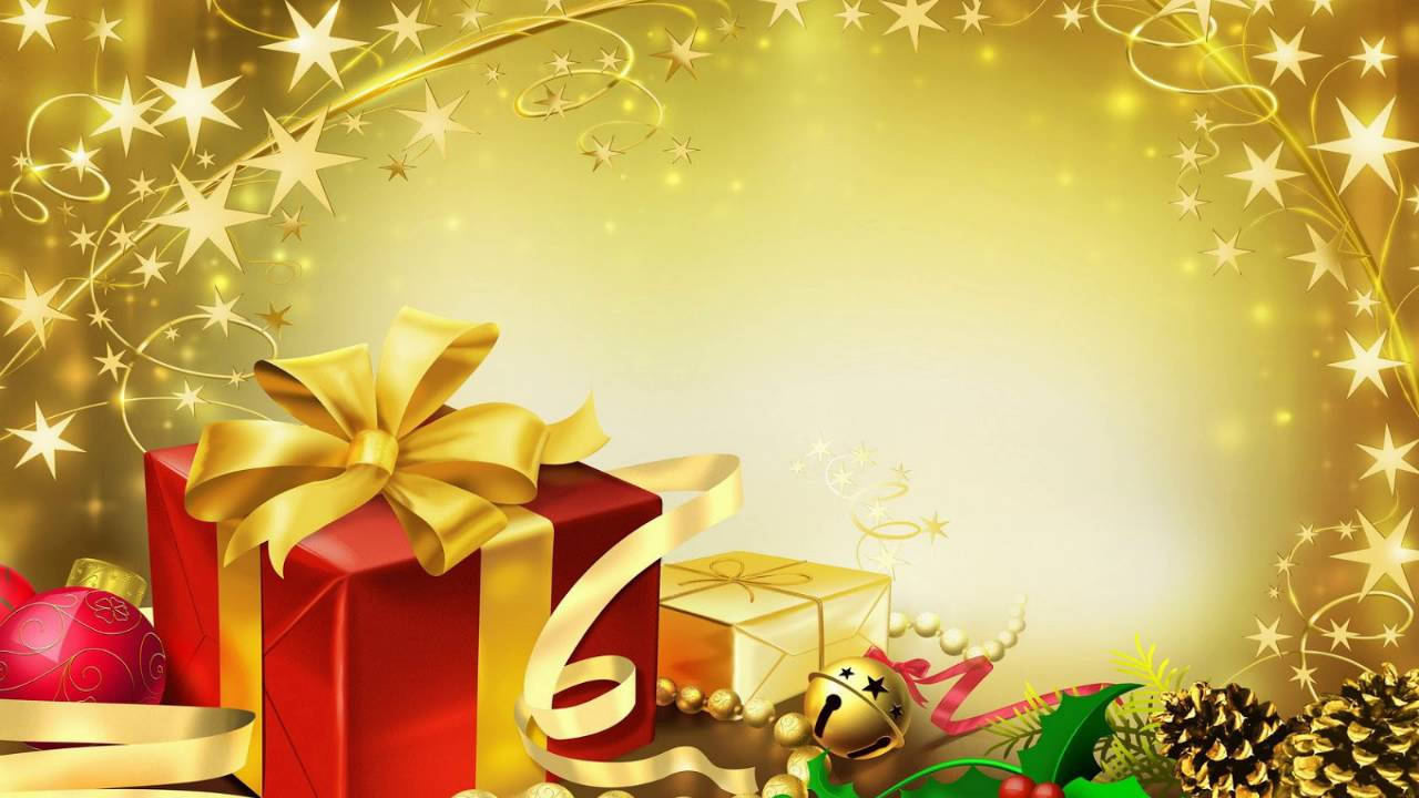 魔法のクリスマスに贈る喜びのギフト！ 壁紙