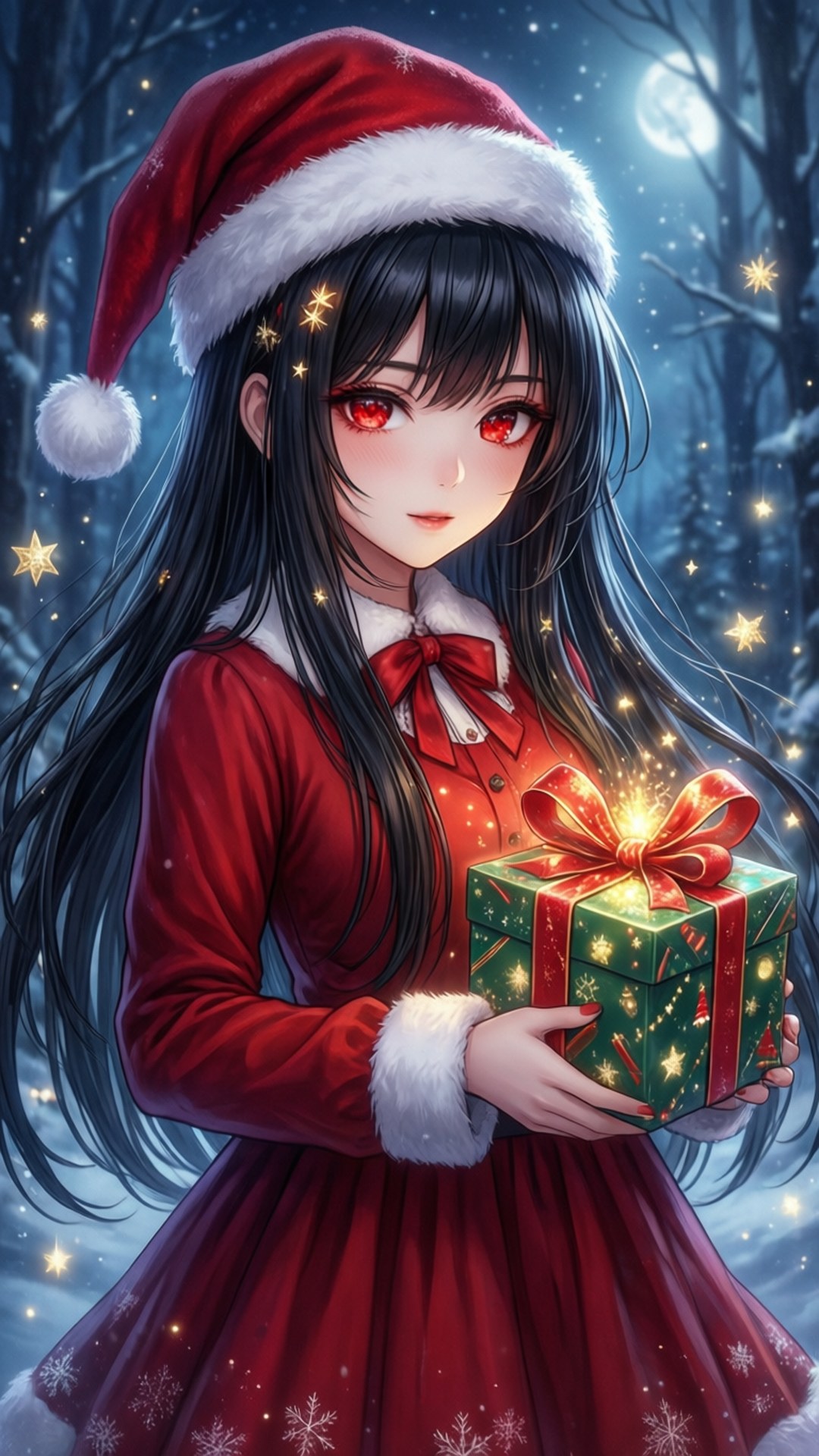 魔法のクリスマスギフト 壁紙