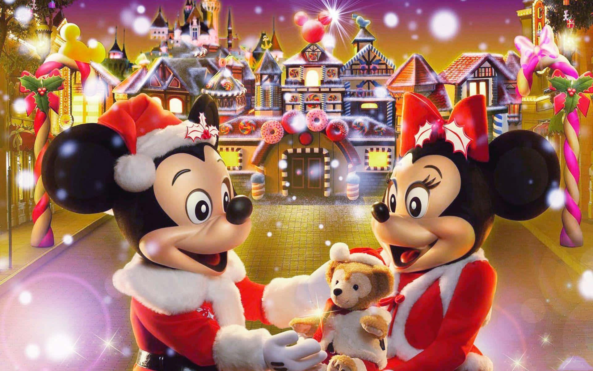 魔法のディズニークリスマス 壁紙