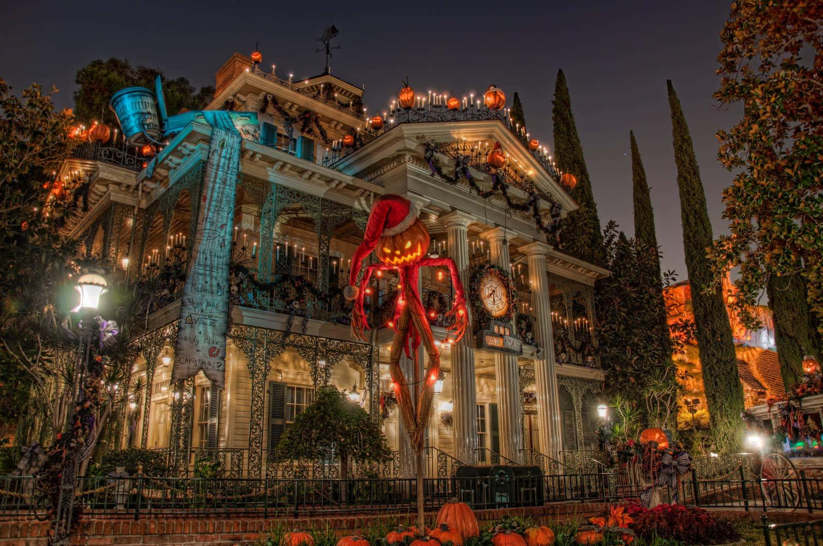 魔法のディズニーハロウィンナイト 壁紙