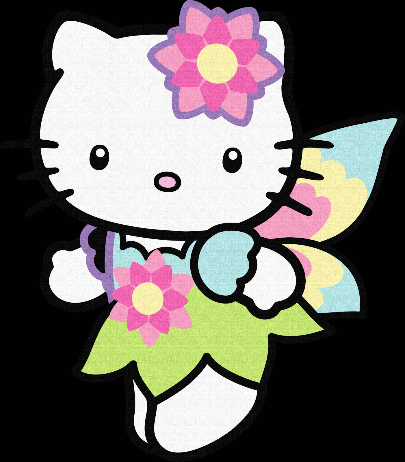 魔法の妖精ハローキティ PFP 壁紙