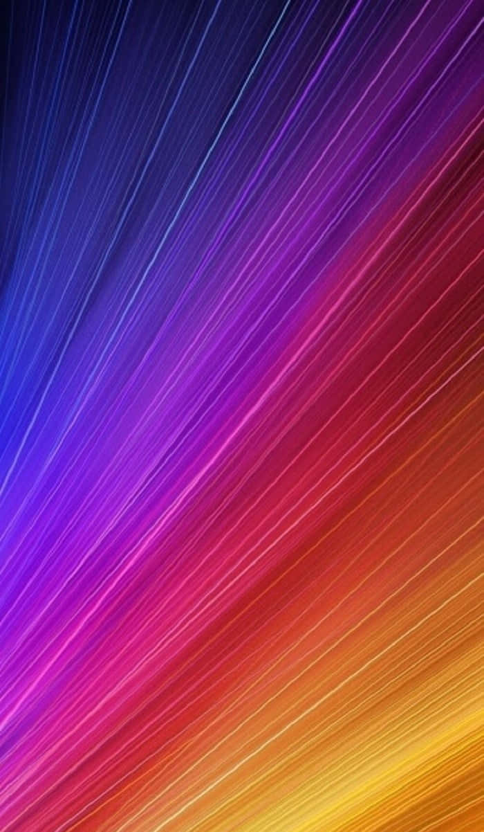 鮮やかな背景に映えるスタイリッシュなXiaomiスマートフォン 壁紙
