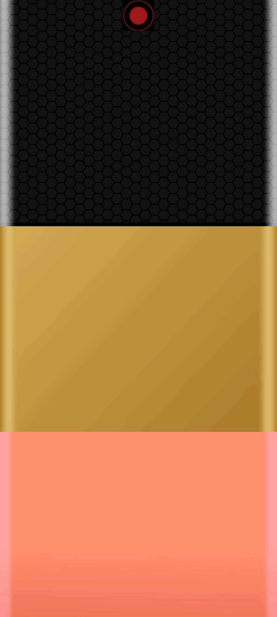 黒と金のスマホケース、金と黒の背景 壁紙