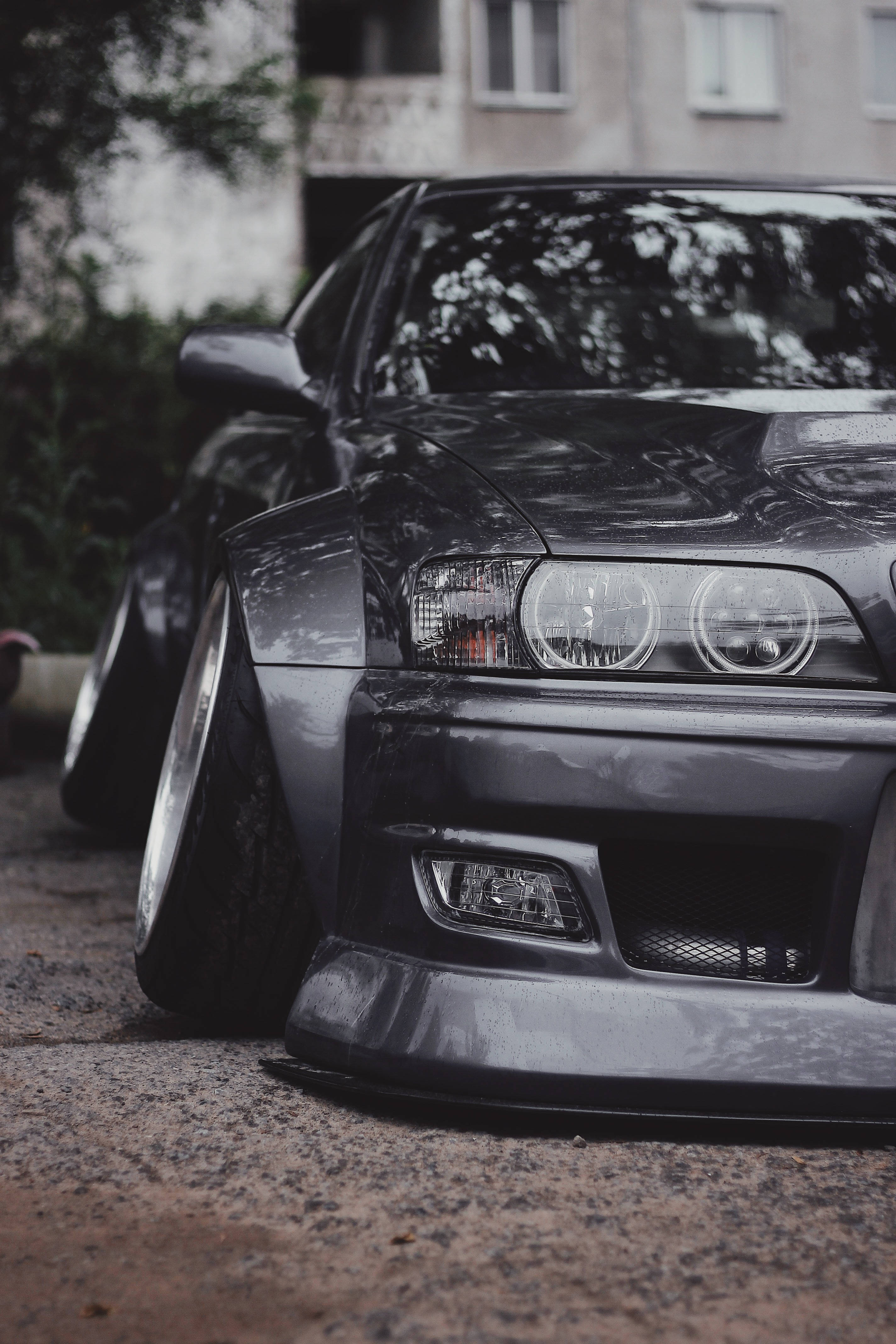 黒のJDMカー 壁紙