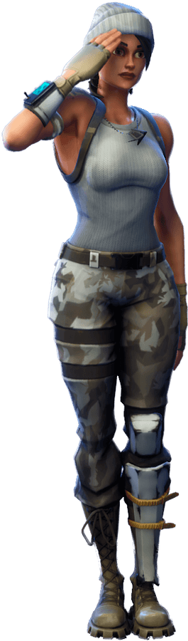 敬礼する軍服姿のキャラクター
