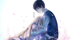 4Kアニメ 四月は君の嘘 — 悲しいアニメGIF 壁紙
